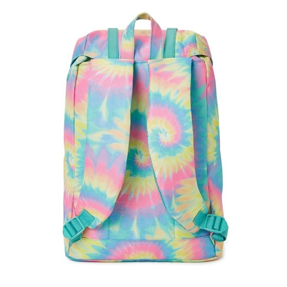 Fashion flap tie dye backpack - Picture 4 of 5